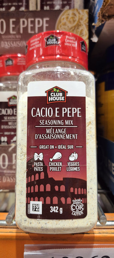 Club House Cacio E Pepe Seasoning - 1 x 342 Grams